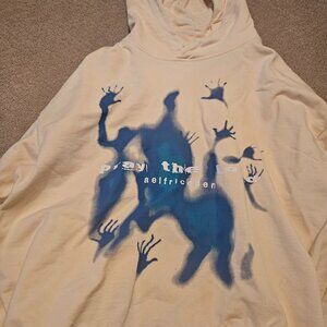 New Aelfric Eden Abstraction Shadow Print Hoodie